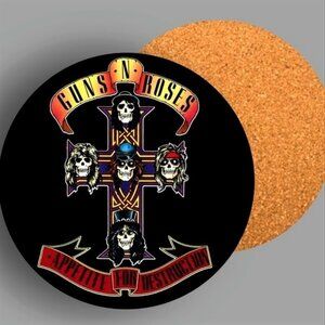 Guns N' Roses Appetite For Destruction Drink Coaster Set